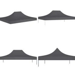 Tak till partytält 4x3 m antracit 270 g/m² - Tak Tält - Tak Partytält - Home & Living