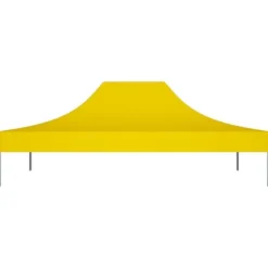 Tak till partytält 4x3 m gul 270 g/m²