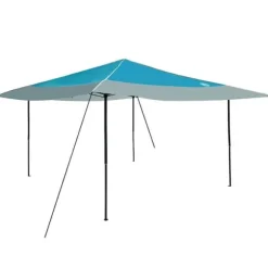 Tak Tält - Utomhuseventtält 400x400 cm i Oxford tyg | Färg: Blå | Höjd: 227/236/245 cm