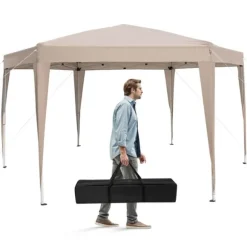 Takttält, 400x348 cm, Khaki