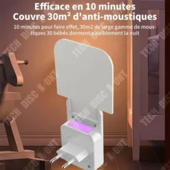 TD Anti Mosquito USB Anti Mosquito Lampa för inomhus och utomhus kök Vardagsrum Sovrum Avstängd Anti Mosquito lampa