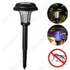 TD Lampa mot mygg 600mAh solenergi LED lampa för trädgård mot mygg och skadliga insekter med dubbel funktion noir