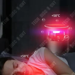 TD® Mosquito Killer Lamp USB Intelligent Photocatalyst Inhalation Myggfällor Inomhus LED-dekoration 5W Värme Lila