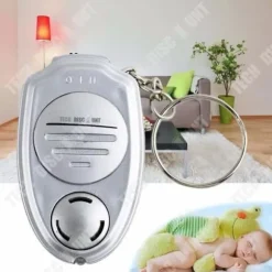 TD® Myggmedel Pest Repellent Armband Elektronisk Nyckelring Ultraljud Trädgård Anti-Crawling Magnetisk Utomhus Antipara