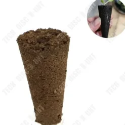 TD® 50-pack inomhus och utomhus krukjord Svamp Plantskola krukjord Organisk kolblock Universal lera