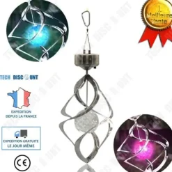 TD® solcellslampa utomhus original trädgård vattentät elbelysning hängande ljus energisparande belysning