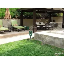 TD® Ultrasonic Djuravvisande Utomhuskatter Möss Duva Kraftfull batteridriven Hundråttor Balkong Bärbart trädgårdsskydd