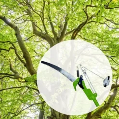 Teleskopisk beskärare med såg, 178 - 290 cm