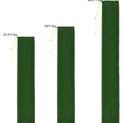 Återanvändbar Canvas Flood Control-sandsäck Flood Control-påse med elastiskt band förlängda sandsäckar med dragsko