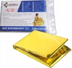 Termisk räddningsfilt 160x210 NRC LIBRES folie