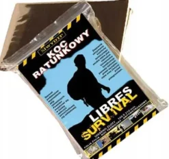 Termisk räddningsfilt 160x210 NRC LIBRES folie