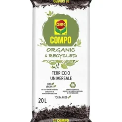 TERRICCIO UNIVERSAL BIO VEGAN ORGANISK & ÅTERVUNNEN 20LT KOMPOST