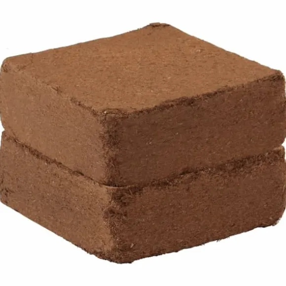 The Living Store Block i kokosfiber 5 st 5 kg vardera 25 kg totalt - Jord och sand