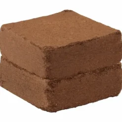 The Living Store Block i kokosfiber 2 st 5 kg vardera 10 kg total - Jord och sand