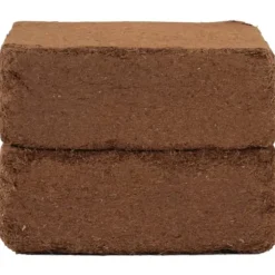 The Living Store Block i kokosfiber 2 st 5 kg vardera 10 kg total - Jord och sand