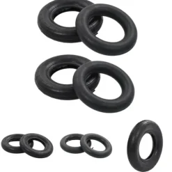 The Living Store Däck och innerslang till säckkärra 4 delar 3.50-8 4PR gummi - Delar till skottkärror