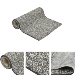 The Living Store Kantmatta grå 600x60 cm - Tillbehör till fontäner & dammar