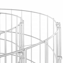 The Living Store Kompost Ø100x100 cm galvaniserat stål - Komposterare