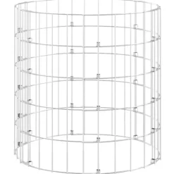 The Living Store Kompost Ø50x50 cm galvaniserat stål - Komposterare