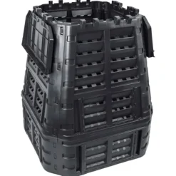 The Living Store Kompostlåda svart 93,3x93,3x113 cm 740 L - Komposterare