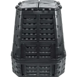 The Living Store Kompostlåda svart 93,3x93,3x113 cm 740 L - Komposterare