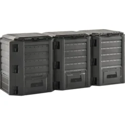 The Living Store Kompostlåda svart 1200 L - Komposterare