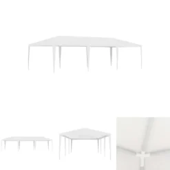 The Living Store Partytält 4x9 m vit - Partytält & paviljoner