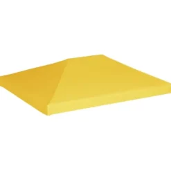 The Living Store Paviljongtak 270 g/m² 4x3 m gul - Tak till partytält & lusthus