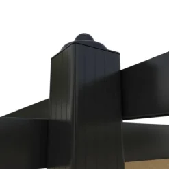 The Living Store Paviljong med infällbart tak 3x3 m taupe - Partytält & paviljoner