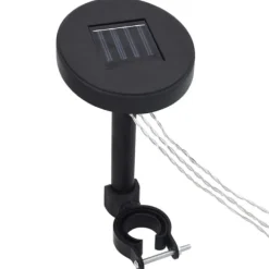 The Living Store Paviljong med ljusslinga LED 400x300 cm antracit aluminium - Partytält & paviljoner