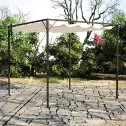 The Living Store Paviljong med justerbart soltak - Partytält & paviljoner