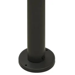 The Living Store Pergola med infällbart tak antracit 3x3 m stål 180 g/m² - Bersåer, spaljéer & pergolor