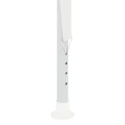 The Living Store Professionellt partytält med väggar 4x9 m vit 90 g/m² - Partytält & paviljoner