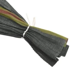 The Living Store Sandsäckar 100 st mörkgrön 103x25 cm HDPE - Industrilager