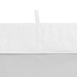 The Living Store Sidoväggar för partytält 2 st vit och svart mesh - Partytält & paviljoner