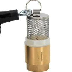 The Living Store Sugslang med kopplingar mässing svart 1,1