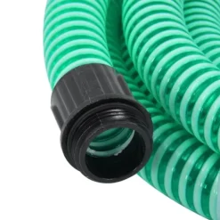 The Living Store Sugslang med kopplingar mässing grön 1,1