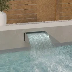 The Living Store Vattenfall 45x34x14 cm rostfritt stål 304 - Fontäner