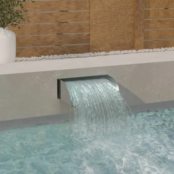 The Living Store Vattenfall 45x34x14 cm rostfritt stål 304 - Fontäner