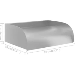 The Living Store Vattenfall 45x34x14 cm rostfritt stål 304 - Fontäner