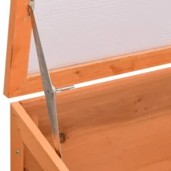 The Living Store Växthus trä 180x57x62 cm - Växthus