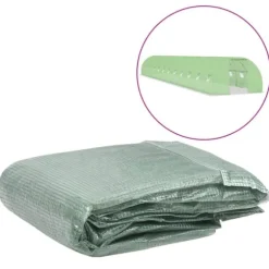 The Living Store Växthusöverdrag (54 m²) 300x1800x200 cm grön - Trädgårdsskötsel