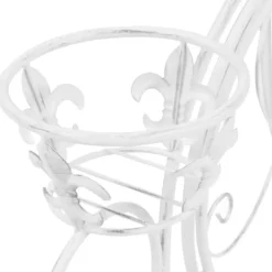 The Living Store Växtställ cykel vintage stil metall - Växtställ