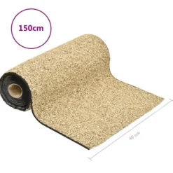 Tillbehör till fontäner & dammar - Living Kantmatta naturlig sand 150x40 cm