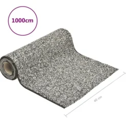 Tillbehör till fontäner & dammar - Living Kantmatta grå 1000x40 cm