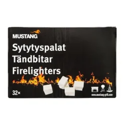 Tändkuber 32-Pack braständare– Snabbstart För Eld och Grill