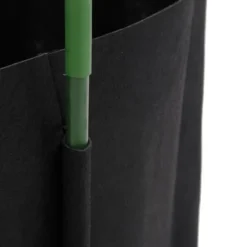 Tomatburar med växtpåsar - Justerbart stålstöd för tomater och vinrankor | Färg: Grön | Storlek: 116 cm | 4 st