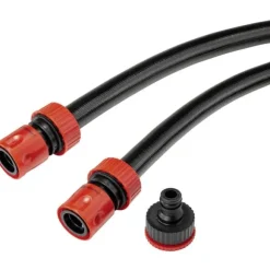 TOOLCRAFT TO-6897039 13 mm 1/2 tum 1 st Svart Trädgårdsslang 30 m