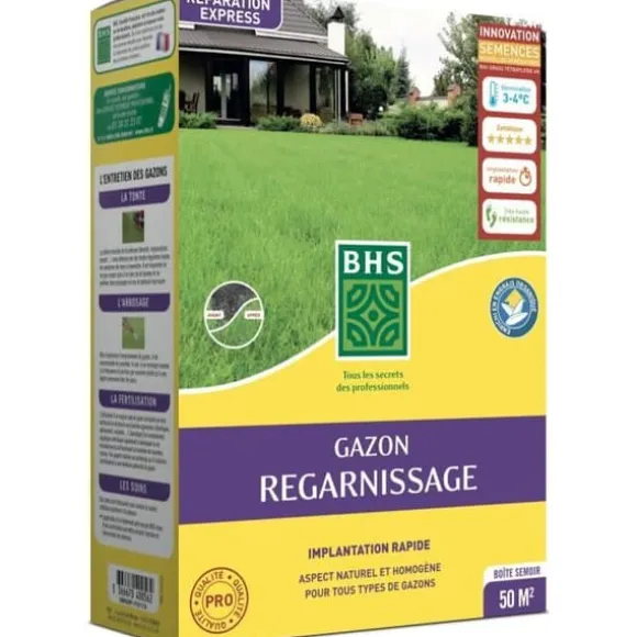 Torr Ground Replenishment Lawn - BHS - 1kg | 40 m² | Stark och hållbar, med utmärkt hållbarhet och tolerans mot tramp.
