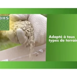 Torr återväxtgräs - BHS - 1 kg | 40 m² | Stark och hållbar, med utmärkt hållbarhet och tålighet mot trampning.